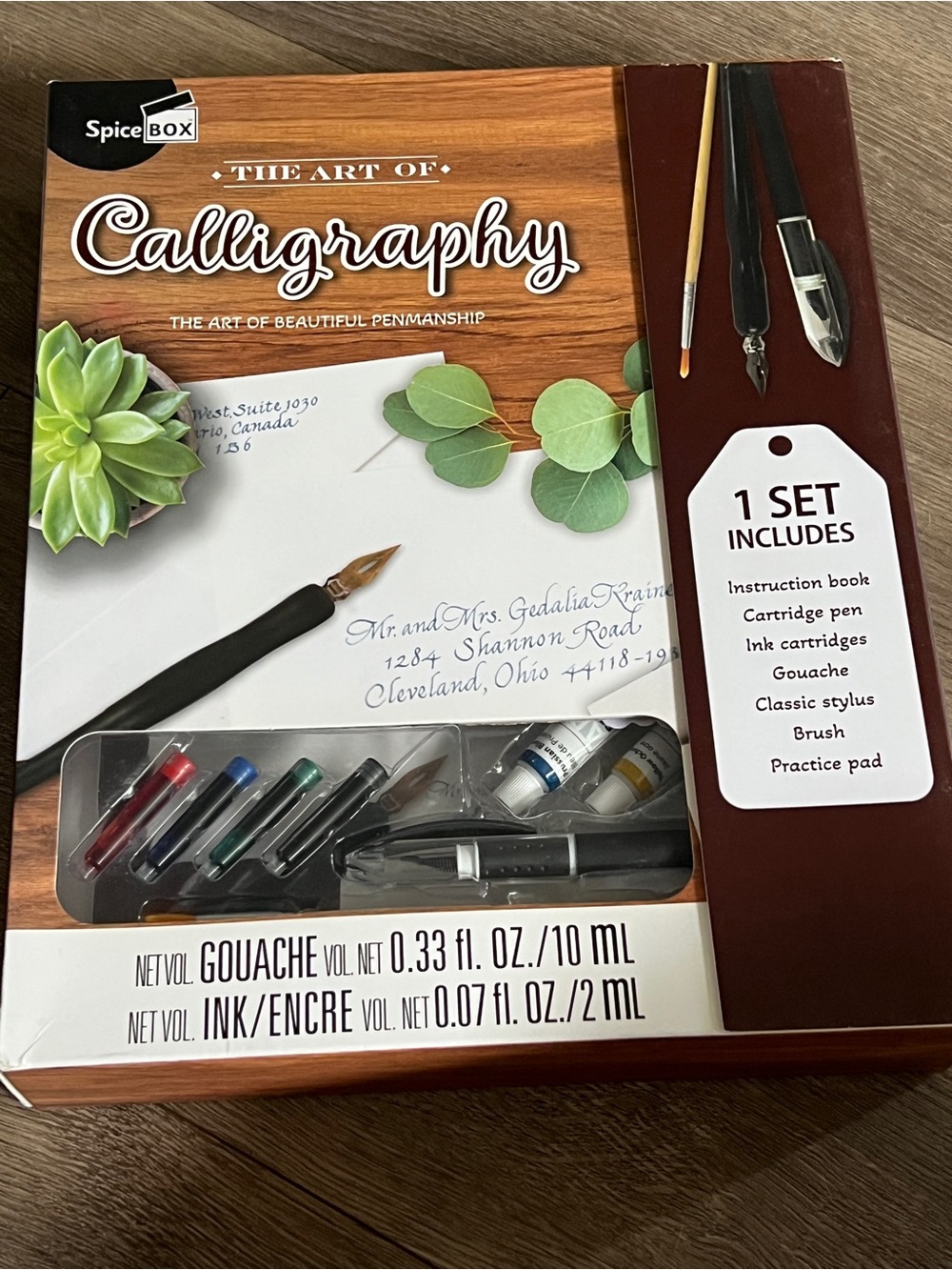 The Art Of Calligraphy Kit New